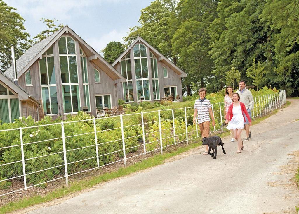Swandown Lodges Chard Esterno foto